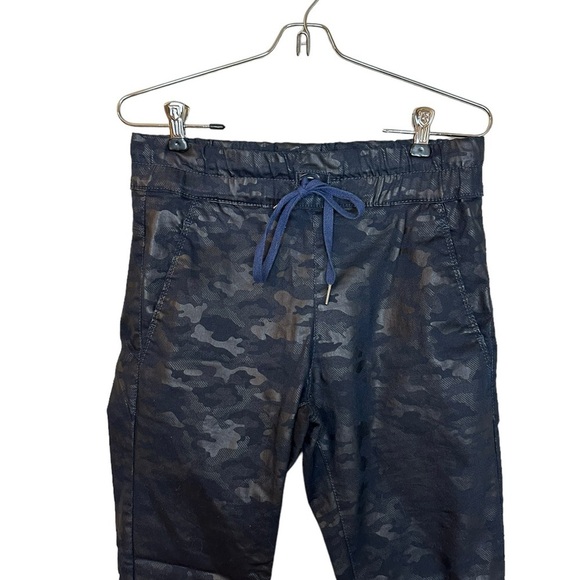 Bevy Flog Shely Pant Black Blue Camouflage 25 - Picture 3 of 7